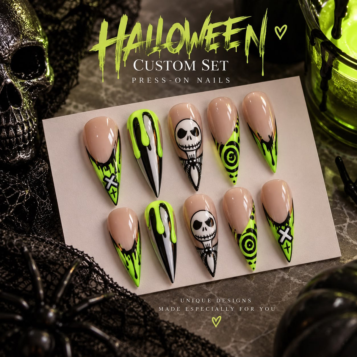 Halloween custom set long
